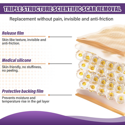 SnapGlam Silicone Scar Sheets