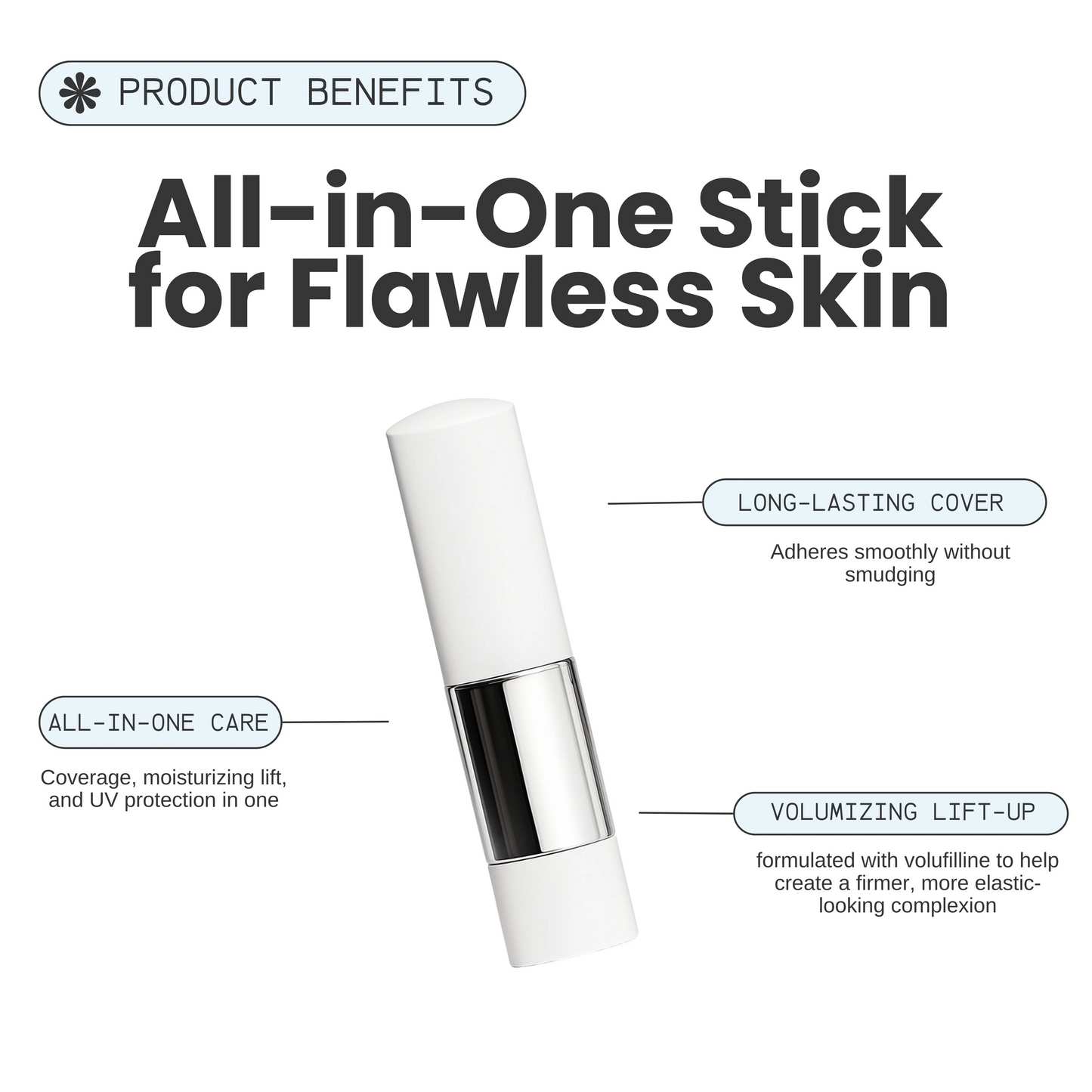 Korean Color-Changing Foundation Stick