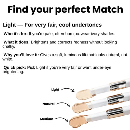 Korean Color-Changing Foundation Stick