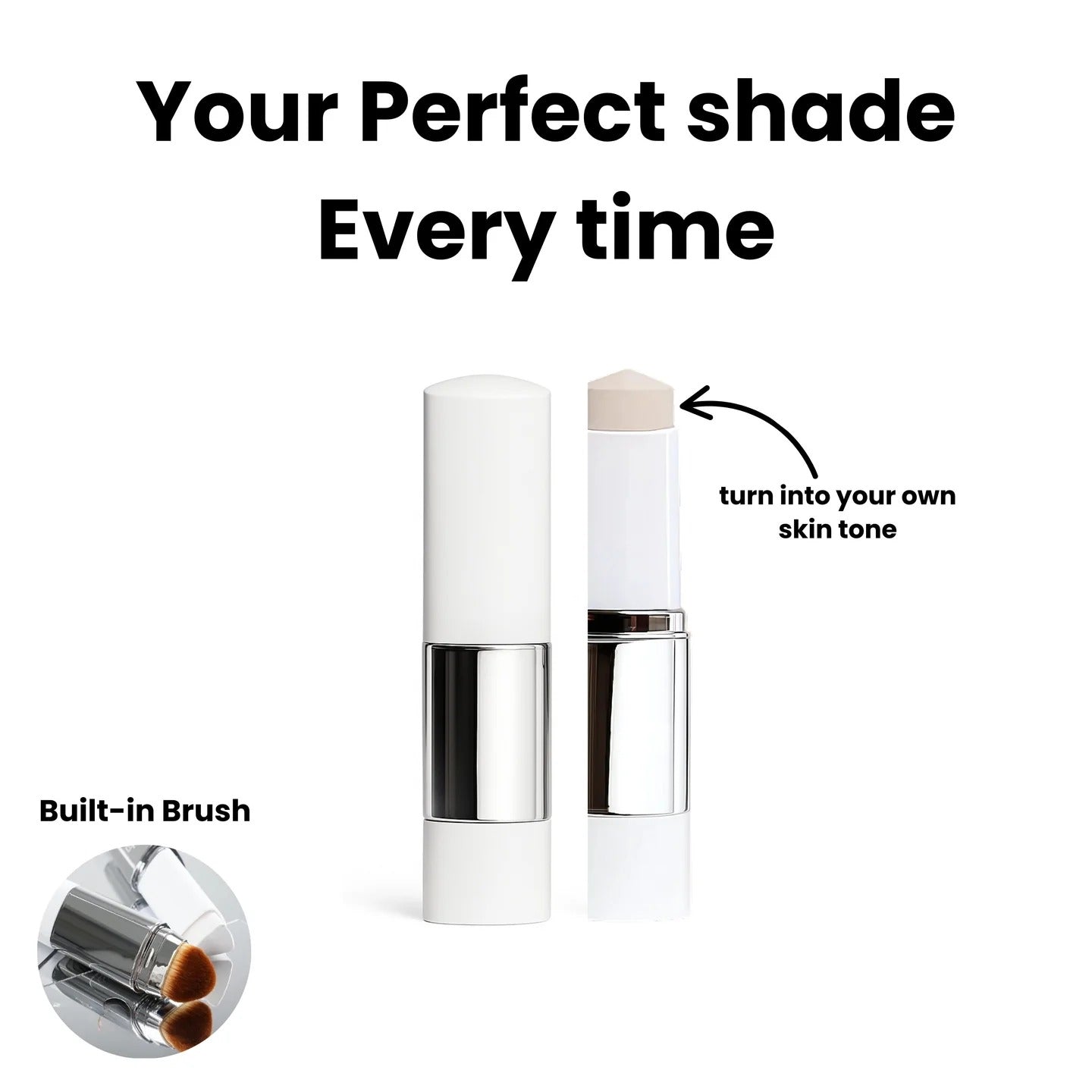 Korean Color-Changing Foundation Stick